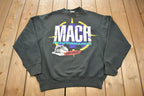 Vintage 1990s Ski Doo Mach Performance Mock Neck Crewneck