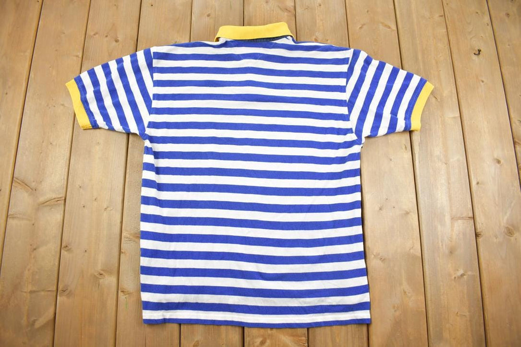 Vintage 1990s Tommy Hilfiger Polo Striped Button Up Shirt