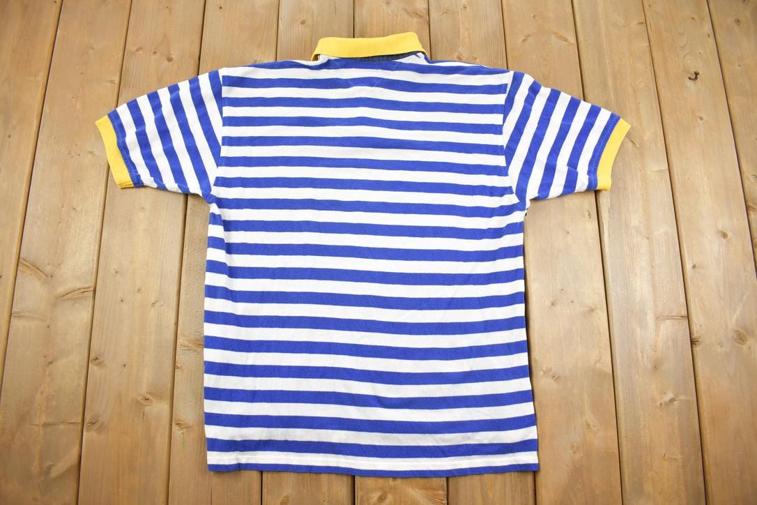 Vintage 1990s Tommy Hilfiger Polo Striped Button Up Shirt