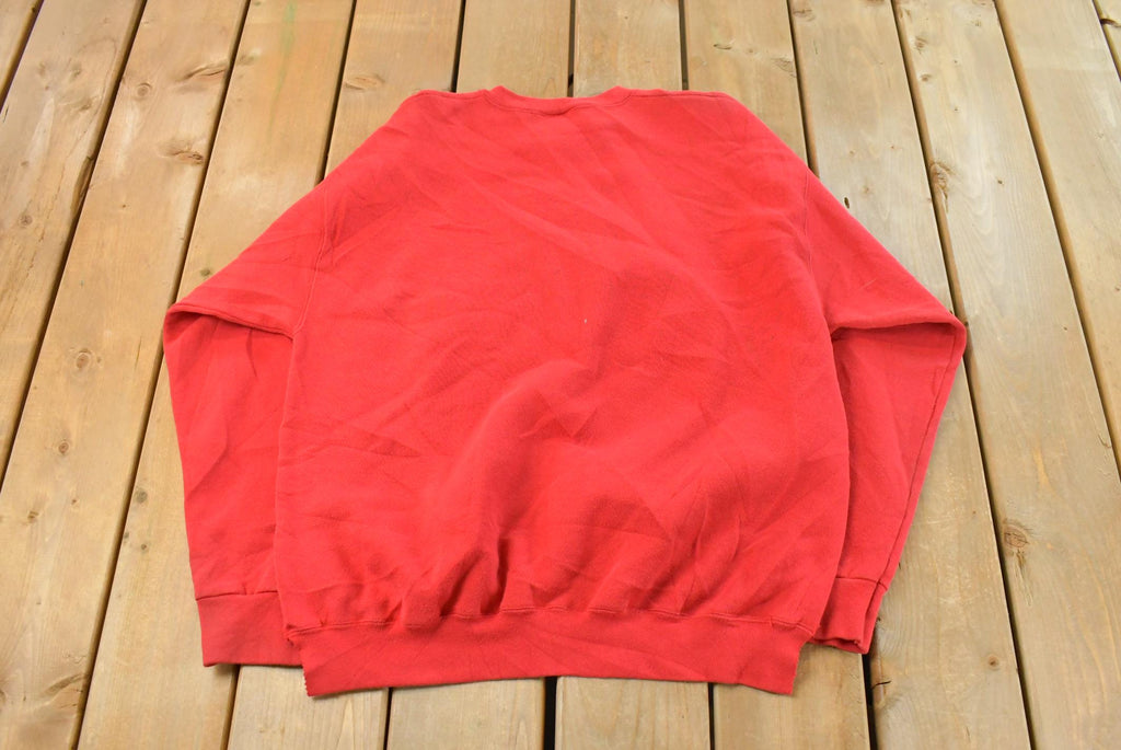 Vintage 1990s Kansas City Chiefs Crewneck Sweatshirt Men's XL / 90s NFL Football / Sportswear / Gridiron / Logo 7 / Made in USA