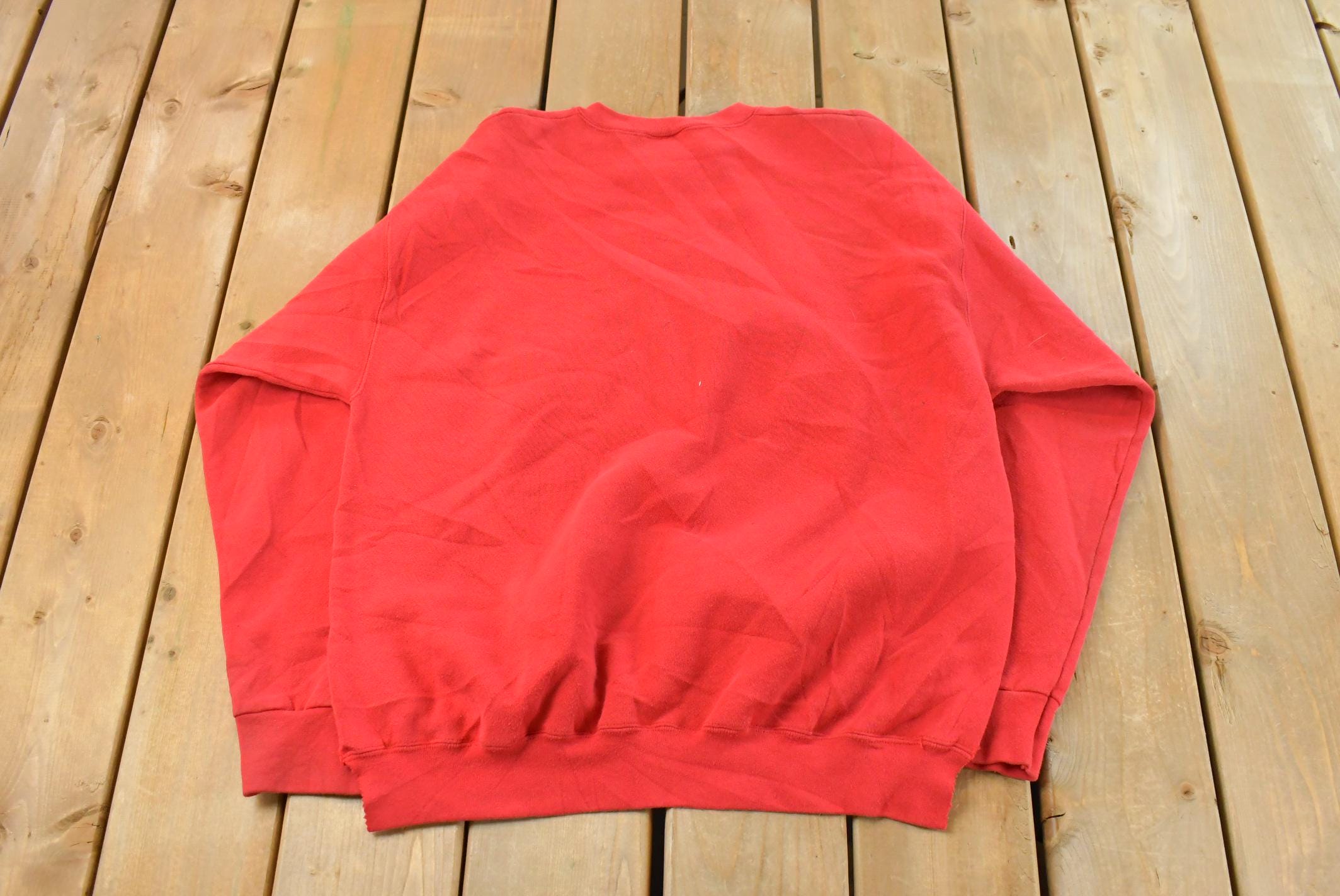 Vintage 1990s Kansas City Chiefs Crewneck Sweatshirt Men's XL / 90s NFL Football / Sportswear / Gridiron / Logo 7 / Made in USA
