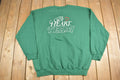 Vintage 1990s I Got Heart Team Graphic Crewneck Sweatshirt
