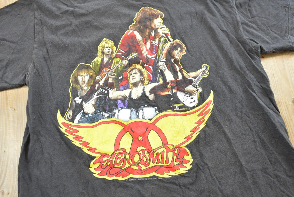 Vintage 1988 Aerosmith Walk This Way Tour Band T-Shirt Mens M