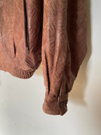 Vintage 1990s Leather Bomber Jacket