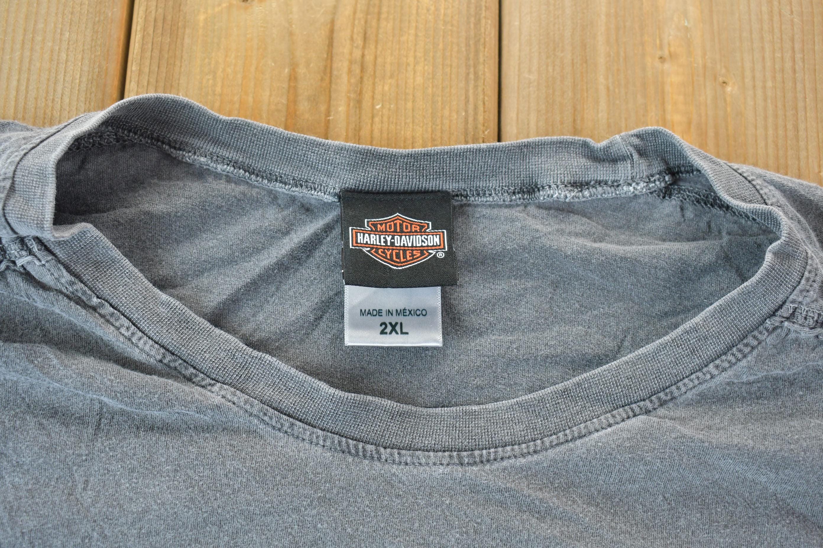 Vintage 1990s Harley Davidson Motorcycles Single Stitch Graphic T-Shirt