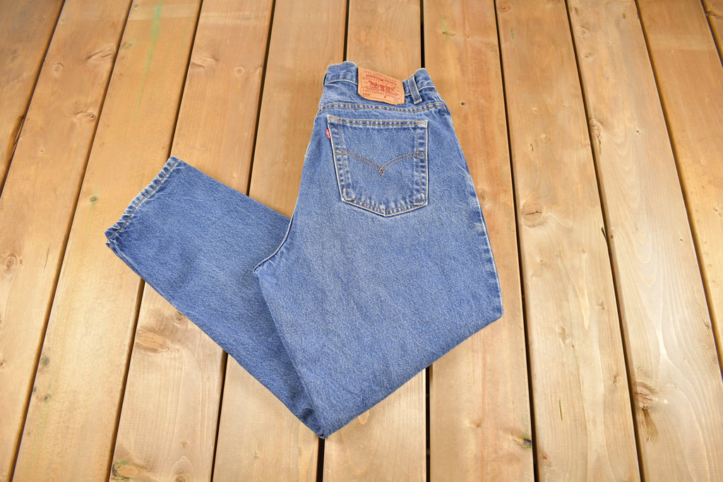 Vintage 1990s Levi's 550 Denim Women's Jeans Size 34 x 27