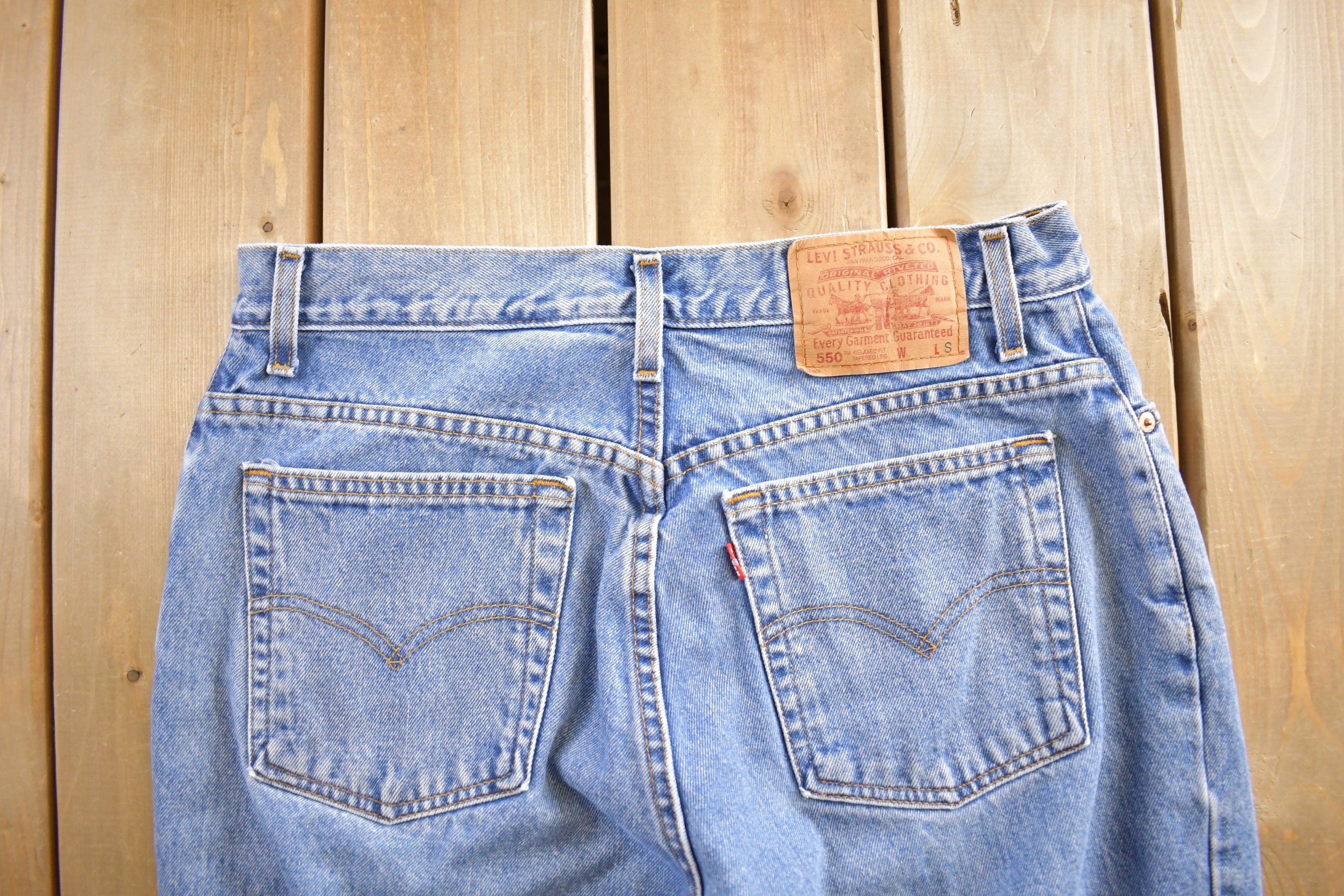 Vintage 1990s Levi's 550 Jeans Size 32x29