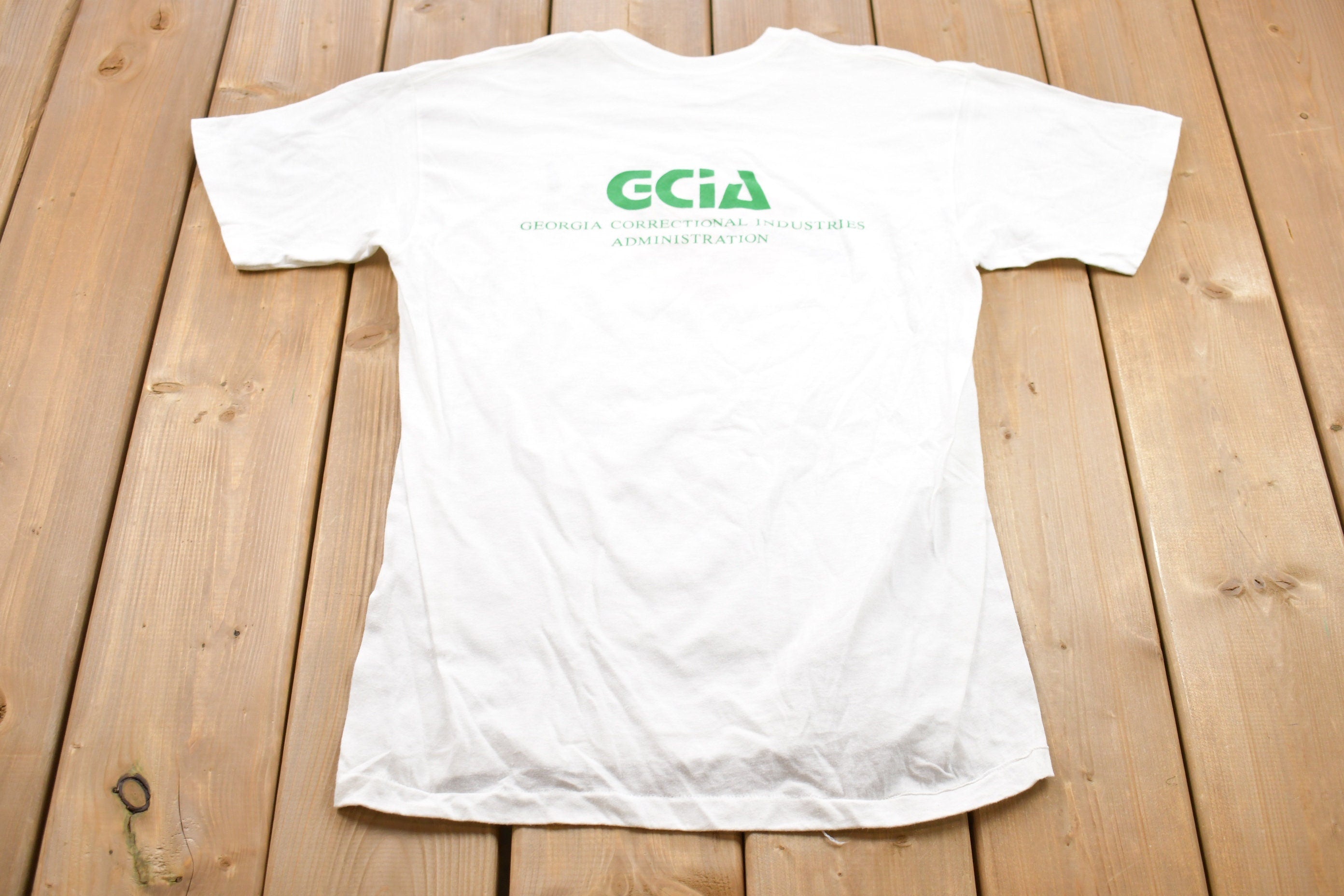 Vintage 1987 Escape To Georgia! Graphic T-Shirt