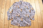 Vintage 1990s RED HEAD Button Up Shirt