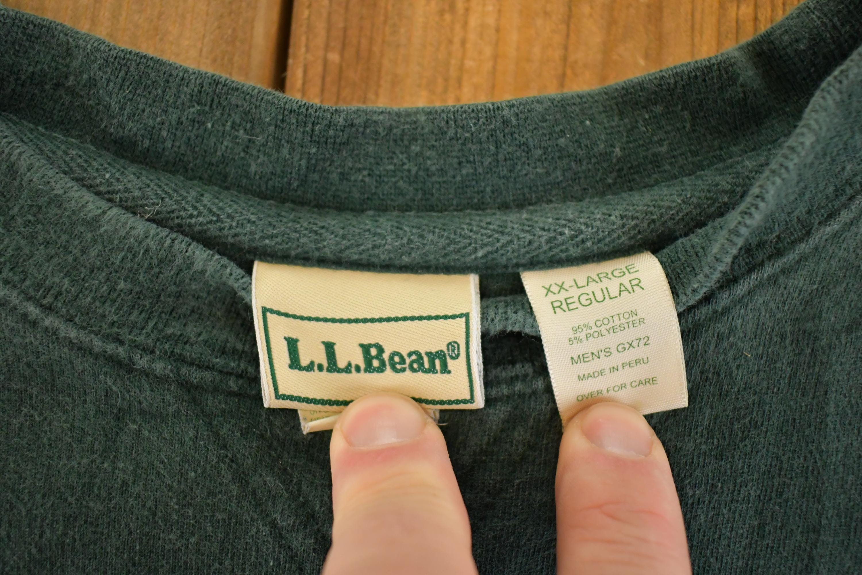 Vintage 1990s LL Bean Lambert GMC Souvenir Crewneck Sweatshirt Men's XL / 90's Tourist Vacation Graphic Sweater