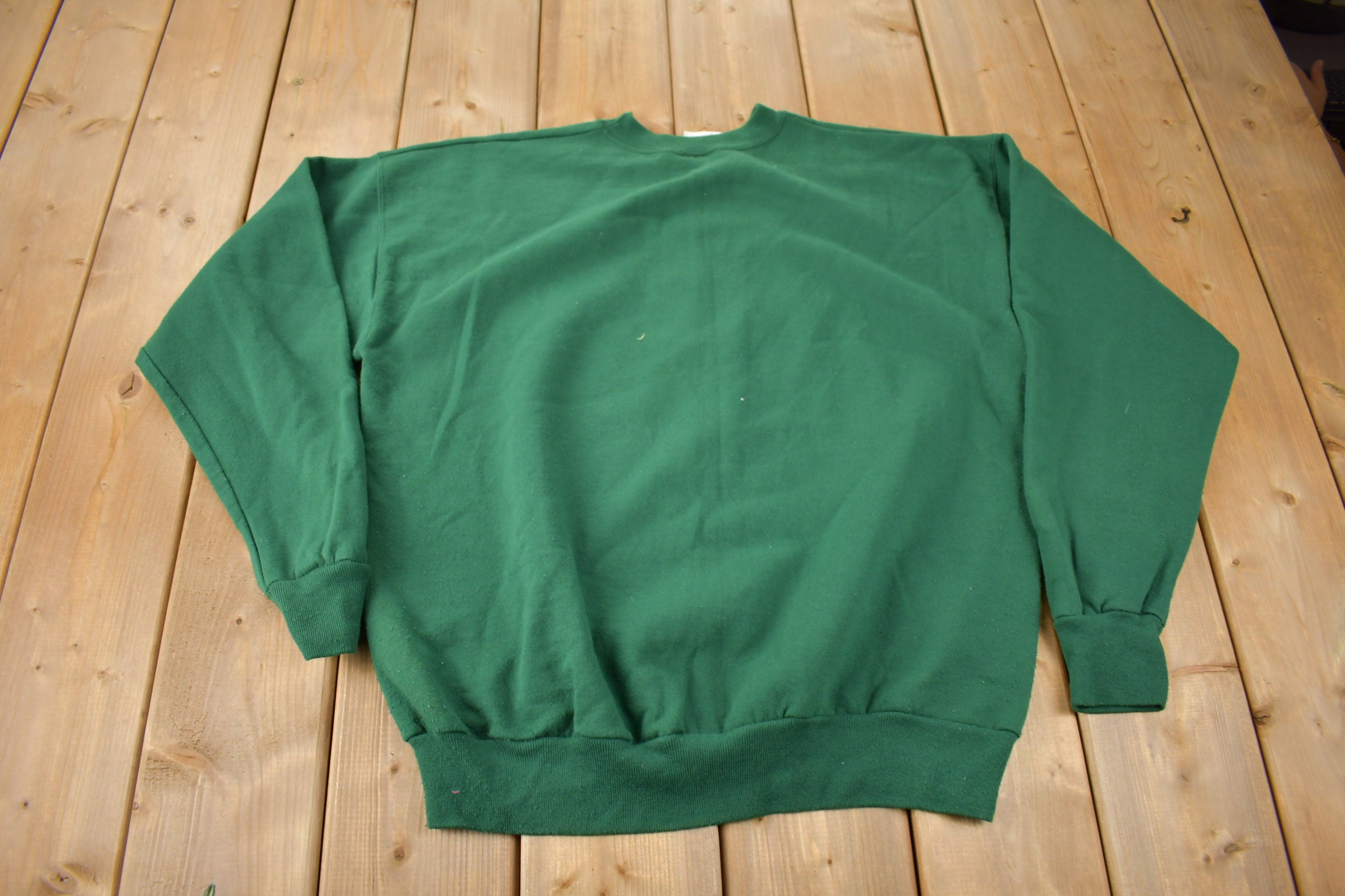 Vintage 1990s Pumpkin Patch Painting Graphic Crewneck Sweatshirt Size large