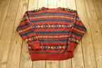 Vintage 1990s GAP Aztec Pattern Knitted Sweater