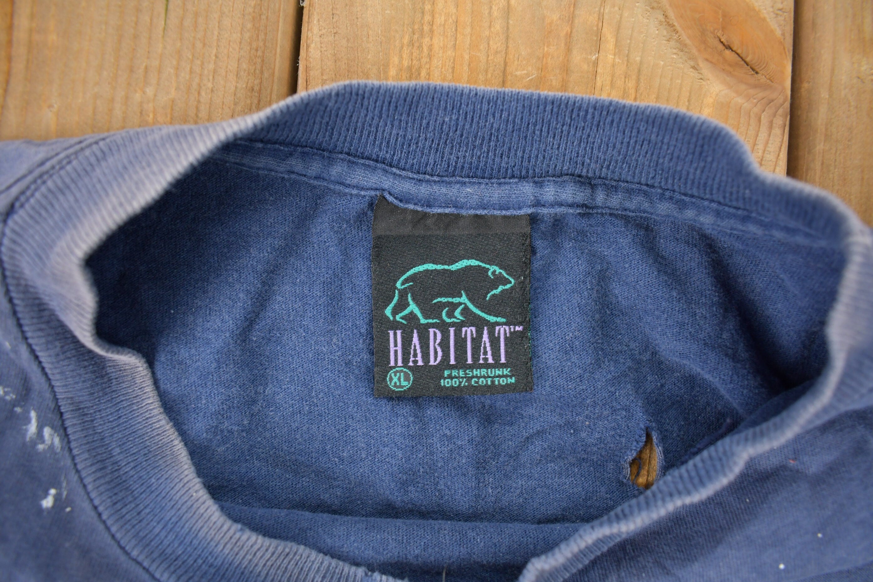 Vintage 1990s Largemouth Bass All Over Print Graphic T-Shirt