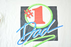Vintage 1990s Number 1 Dad Souvenir T-Shirt Mens L / Made In USA / Vintage Vacation Dad Tee / Rare Destination Tee / Tennessee River Shirt