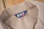 Vintage 1970s Levi's White Tab Western Style Snap Button Up Shirt Made in USA Size L