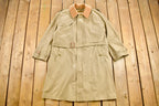 Vintage 1980s Brooks Brothers Full Length Trench Coat