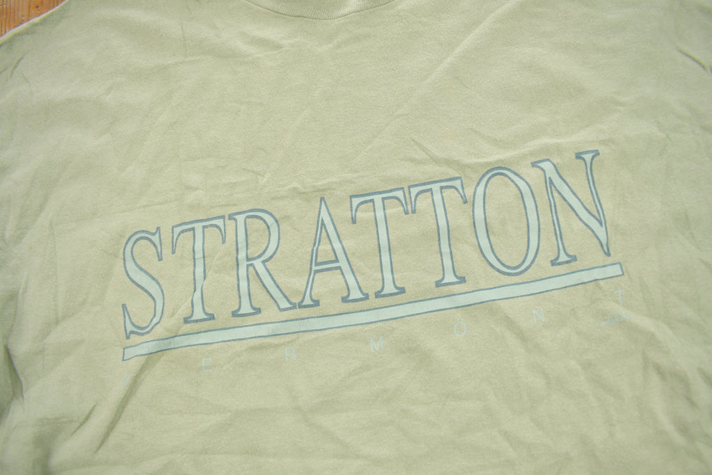 Vintage 1990s Stratton Vermont Souvenir T Shirt
