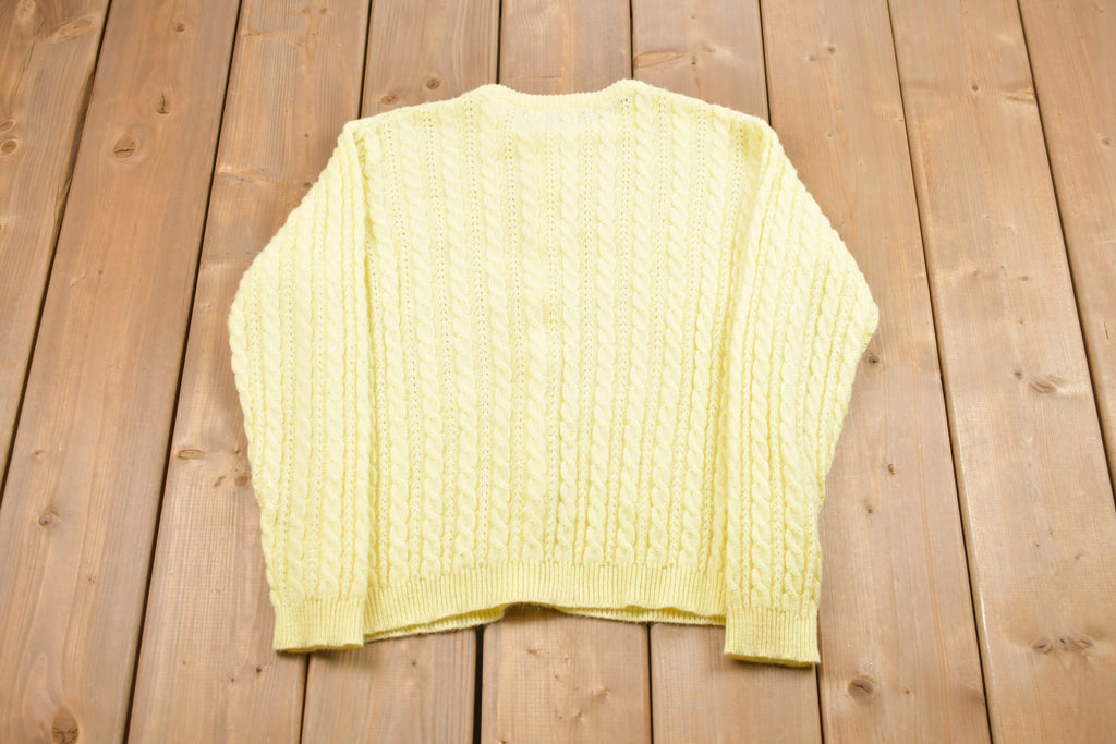 Vintage Northern Isles Cable Knit Sweater
