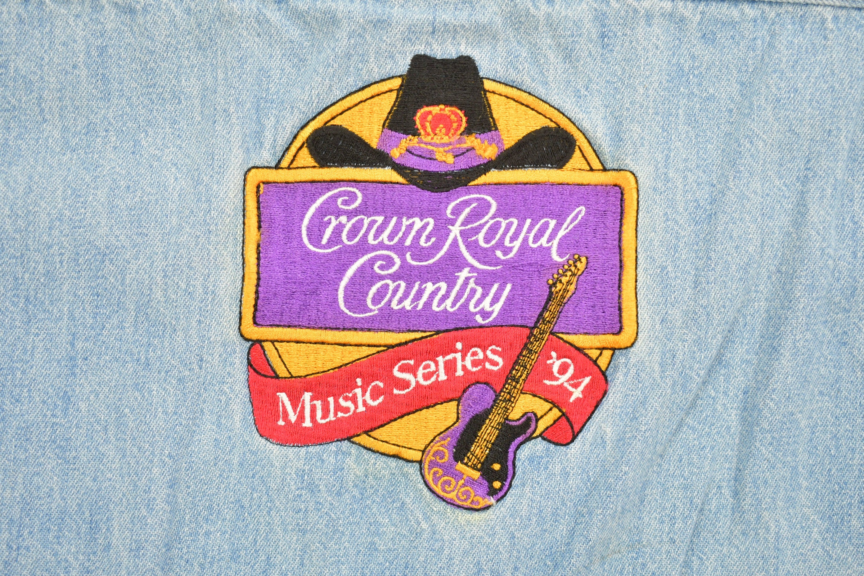 Vintage 1990s Crown Royal Button Up Shirt