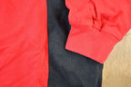 Vintage 1990s Nautica Competition Quarter Button Up Sailing Polo Long Sleeve Shirt