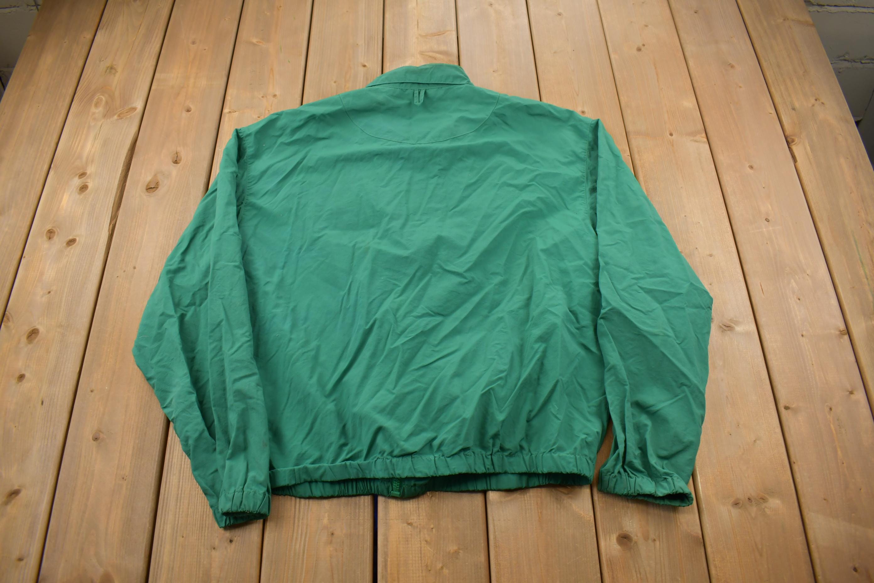 Vintage 1990s Polo Ralph Lauren Green Windbreaker