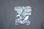 Vintage 2001 Daytona Beach Bike Week FAB Eagle Souvenir Single Stitch Graphic Print T-Shirt Made In