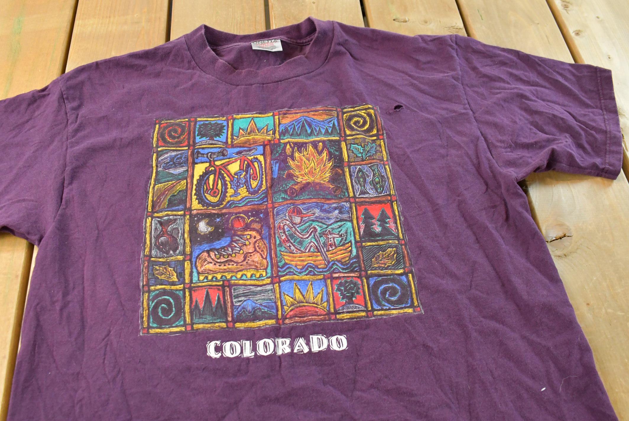 Vintage 1990s Colorado Oneita T-Shirt Mens XL