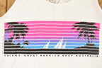Vintage 1990s Great Barrier Reef Souvenir Surfing Tank Top Men's M