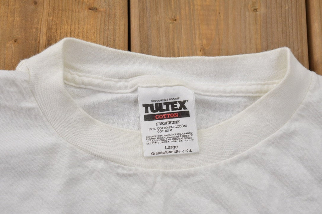 Vintage 1990s Santa Monica Pier Embroidered T-Shirt