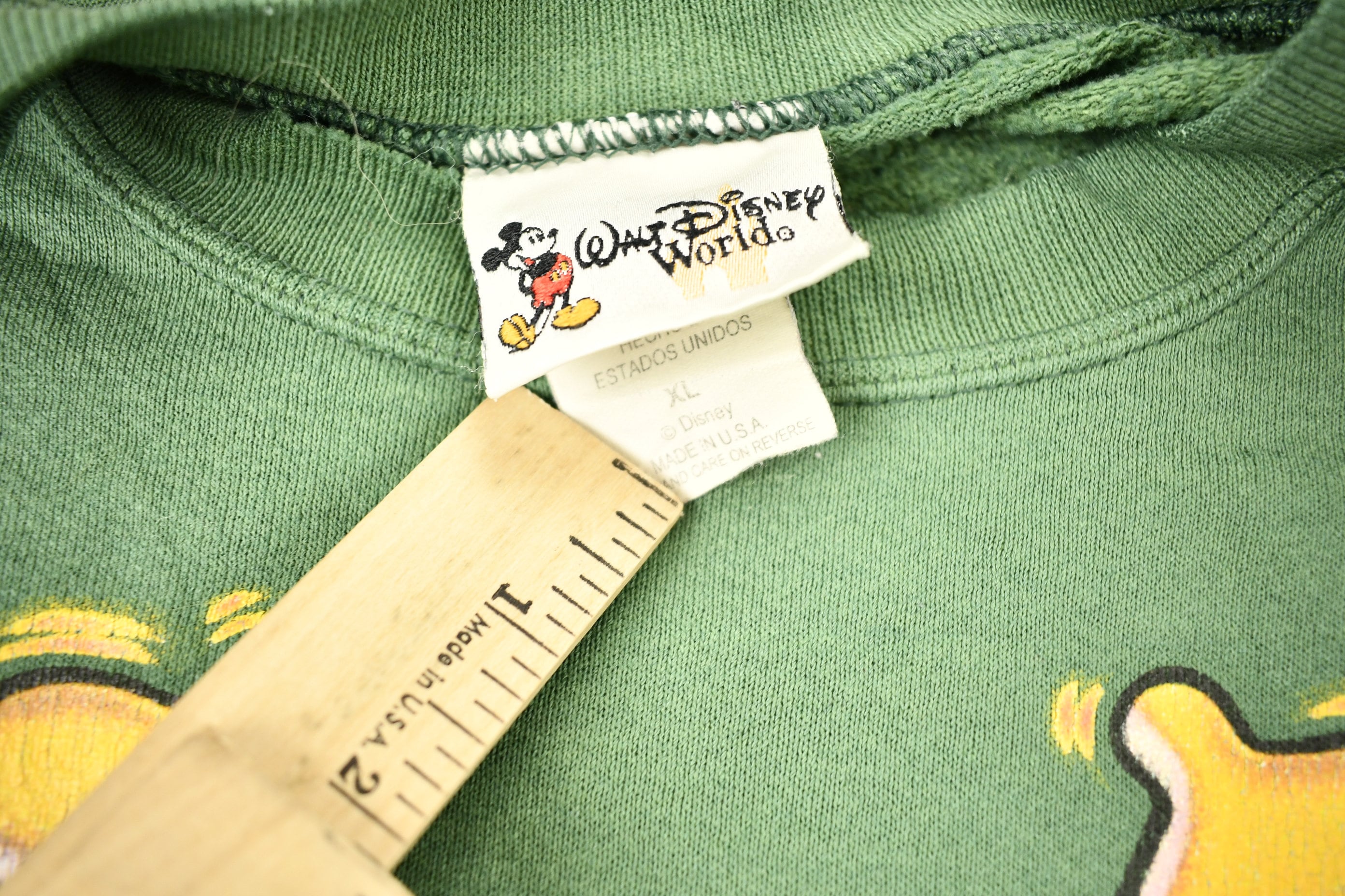 Vintage 1990s Walt Disney World Tigger Graphic Disney Crewneck