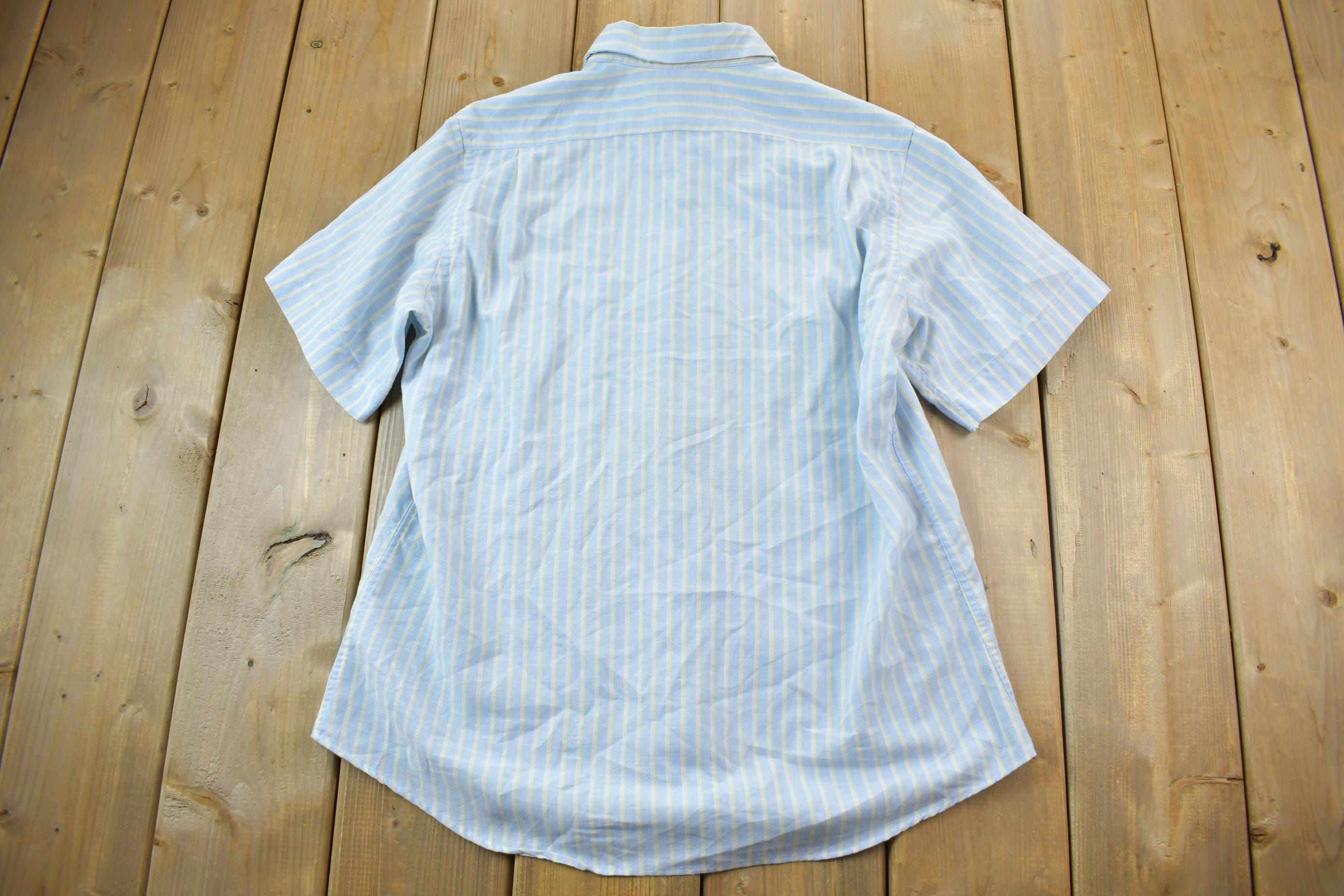 Vintage 1990s L.L Bean Striped Button-up Shirt