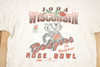 Vintage 1994 Wisconsin Badgers Rose Bowl Collegiate T-Shirt Men's L