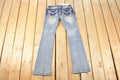 Vintage Deadstock Y2K Grace In LA Bedazzled Low Rise Jeans Women's Size 27 x 31