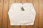 Vintage 1990s Disney Winnie The Pooh Cartoon Promo T-Shirt  90s Graphic Tee  TV Promo T Shirt
