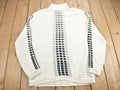 Vintage 1990s Syllables Knit Mockneck Sweater