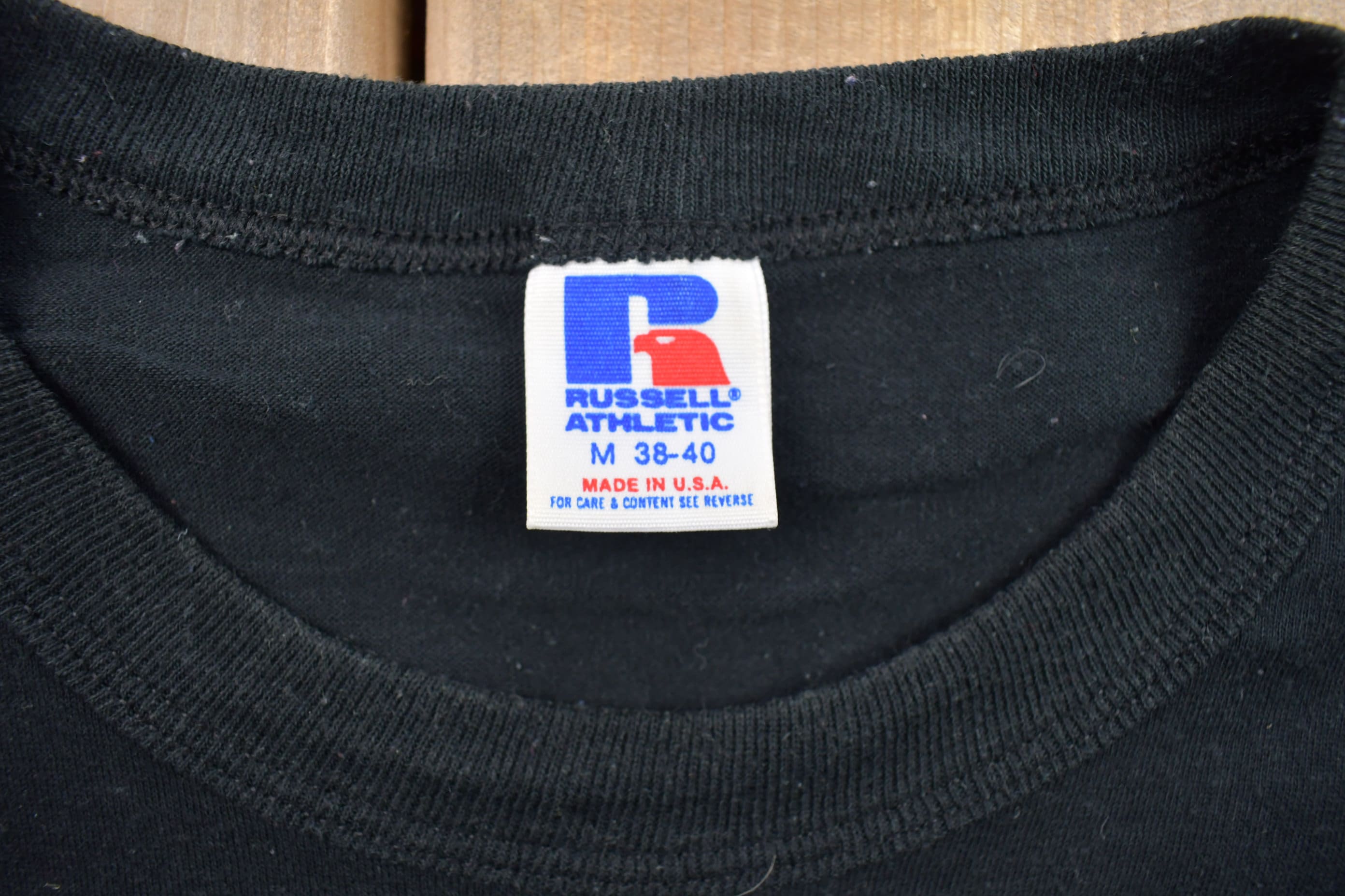 Vintage 1980s Russell Athletic Frankford Blazers Graphic T Shirt