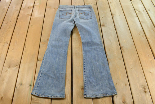 Vintage Y2K RT Low Rise Flare Denim Jeans Women's 28 x 32 / Bell Bottoms / Made in USA