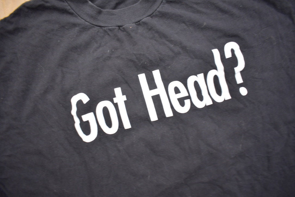 Vintage 1990s Al Snow Got Head Wrestling Graphic T-Shirt