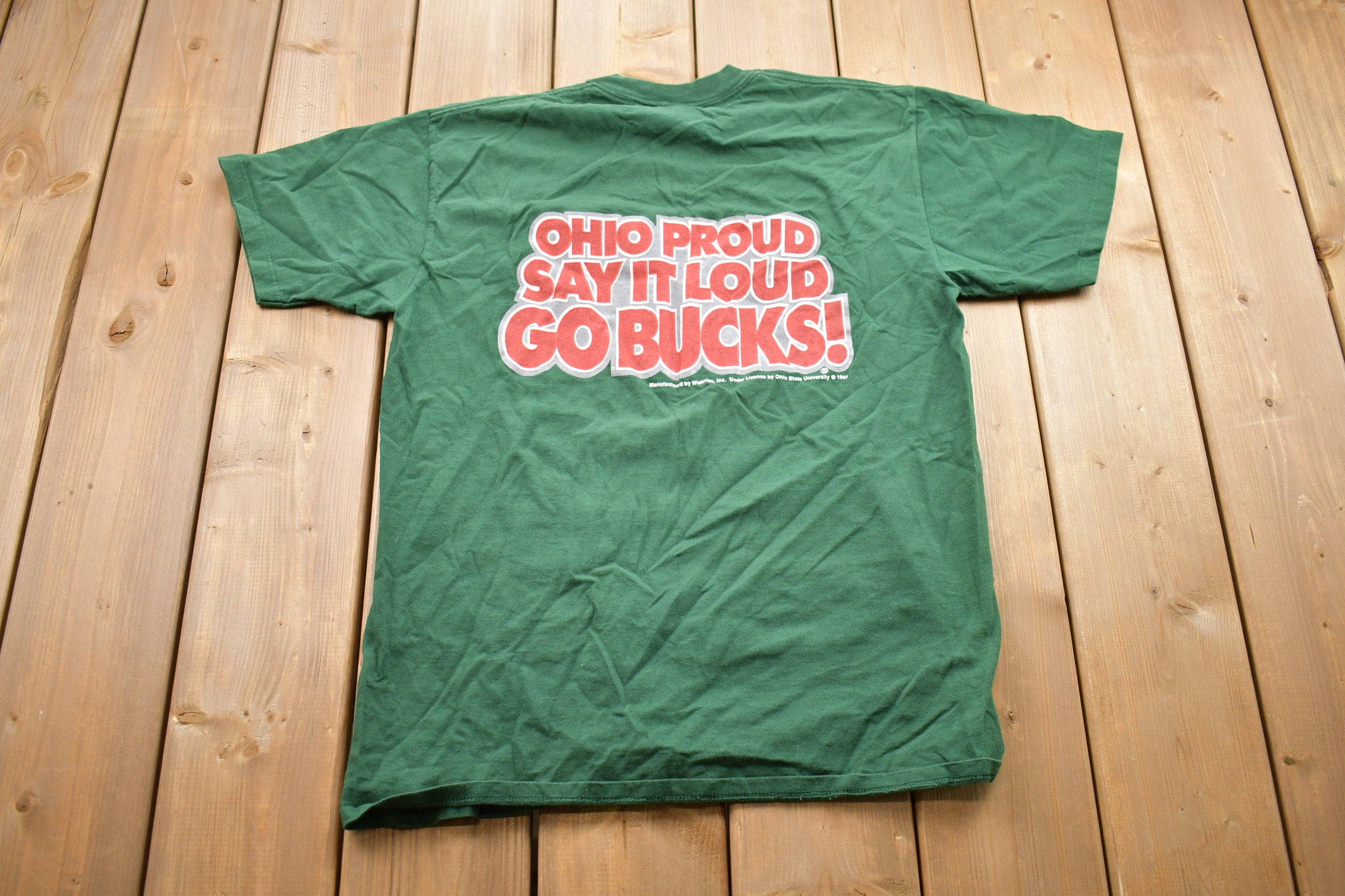 Vintage 1990s University of Ohio State Buckeyes Graphic Collegiate T-Shirt