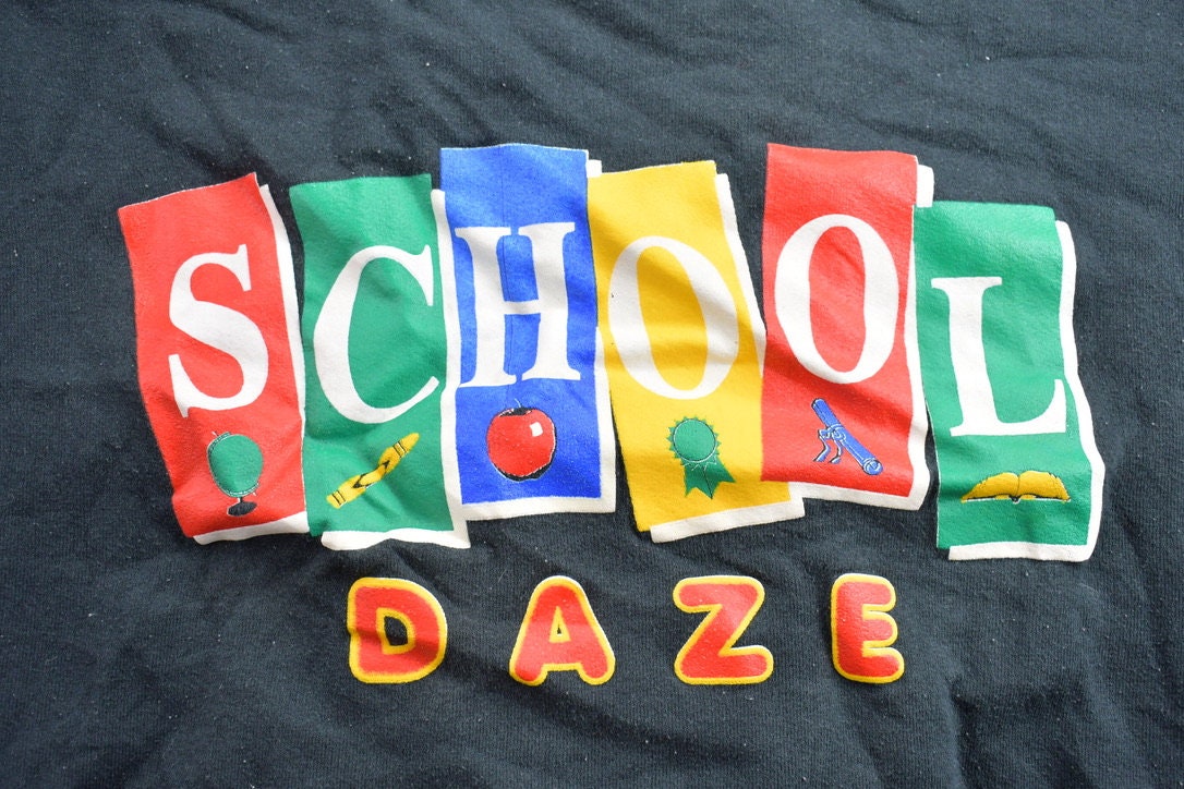 Vintage 1990s School Daze Graphic Crewneck Sweatshirt