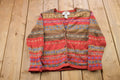 Vintage 1990s Tiara Petites Knitted Cardigan Sweater