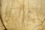Vintage 1990s Carhartt Distressed Sun Faded Hooded Work Jacket Men's 2XL