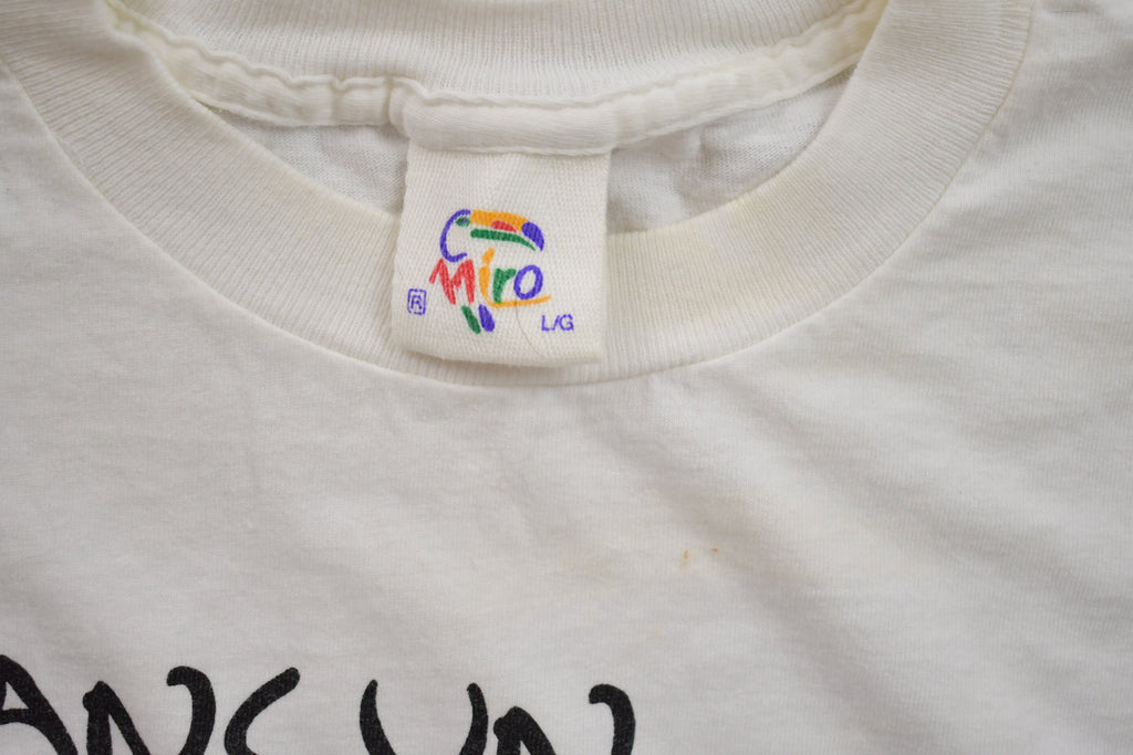 Vintage 1990s Cancun Mexico Souvenir T Shirt