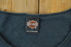 Vintage 1990s Harley Davidson Roses FAB Single Stitch T-Shirt