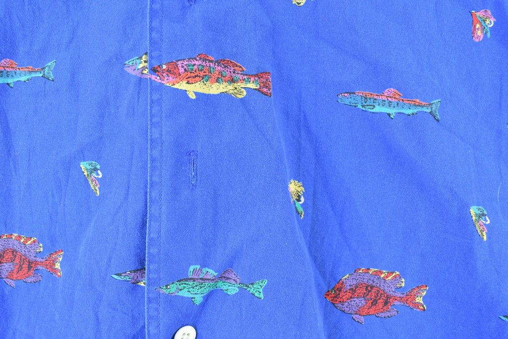 Vintage 1990s Salty Dog Gant Button Up Polo Shirt