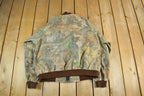 Vintage 1990s Spartan Tree Camo Camouflage Outdoors Hunting Jacket Men's Large