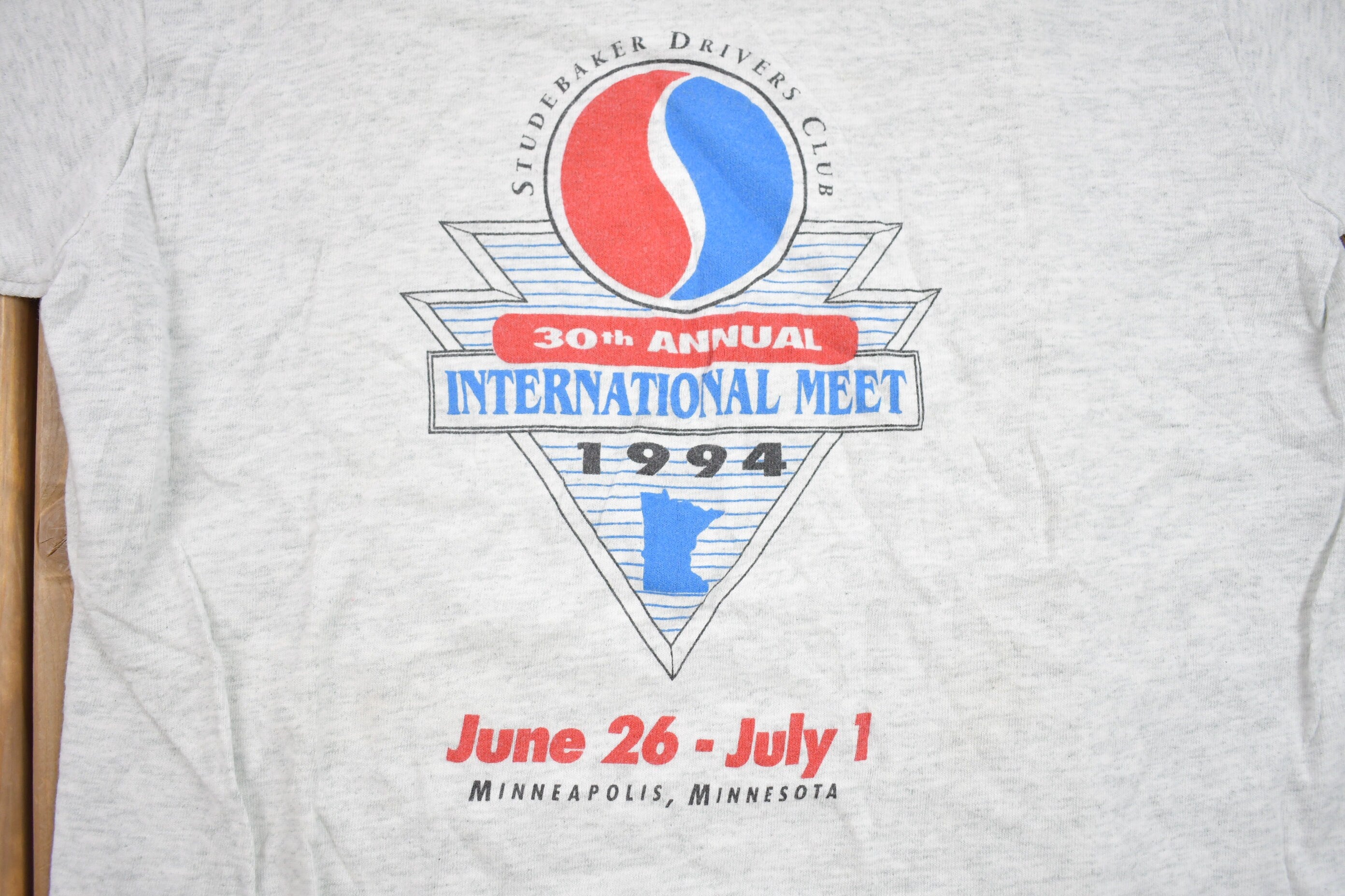 Vintage 1994 Studebaker Drivers Club Meet Graphic T Shirt