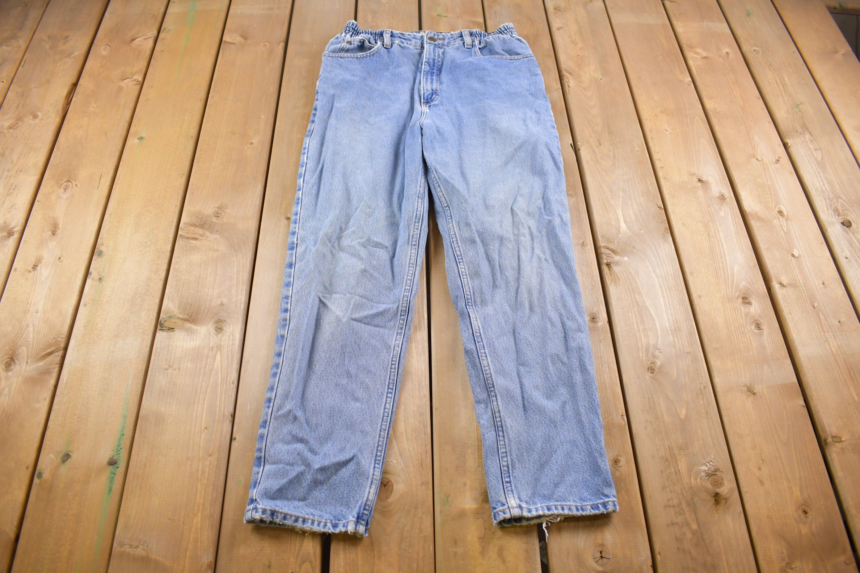 Vintage 1990's L.L Bean Comfort Waist Blue Jeans 28 x 28