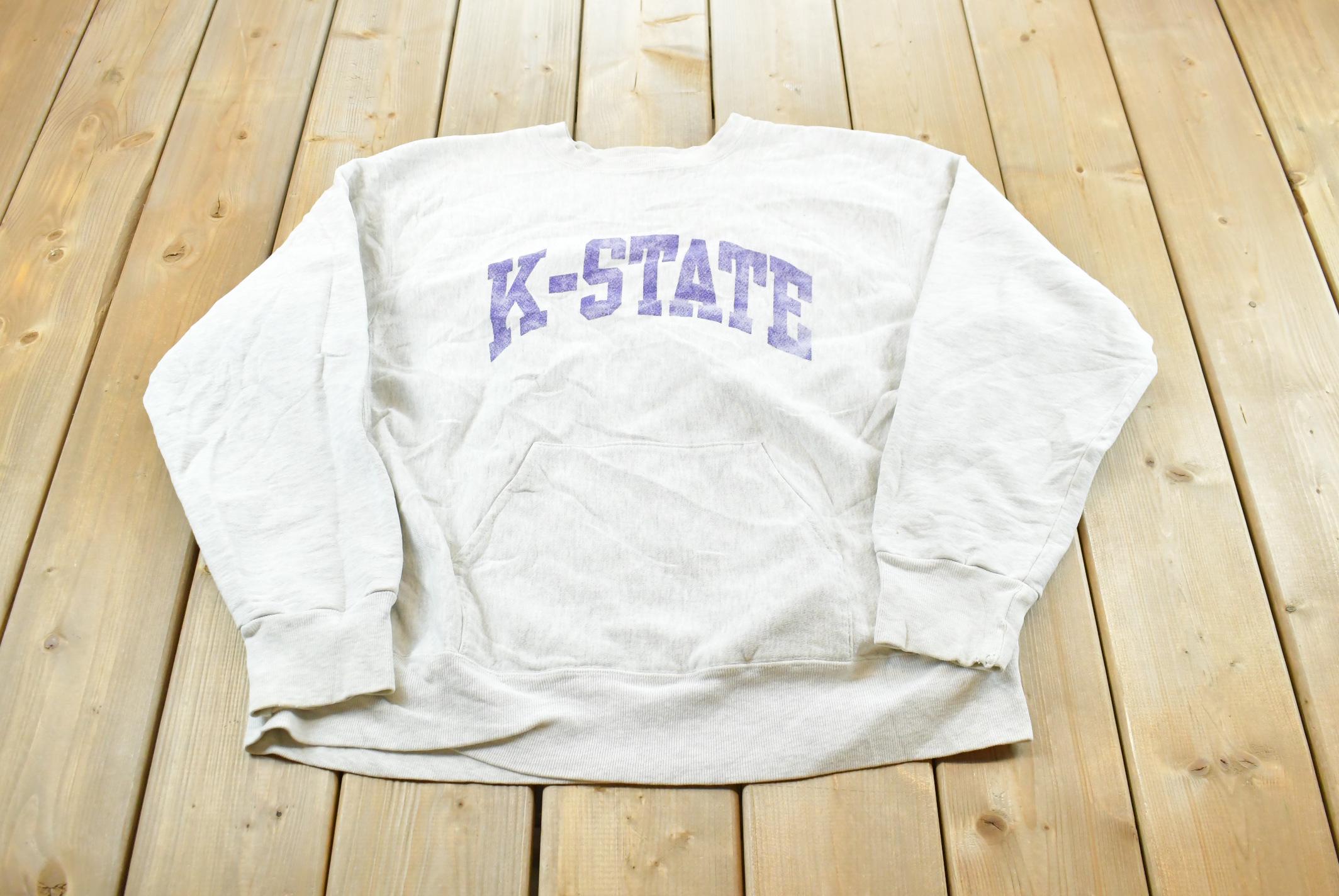 Vintage 1990s Kansas State University Collegiate Crewneck Size XL