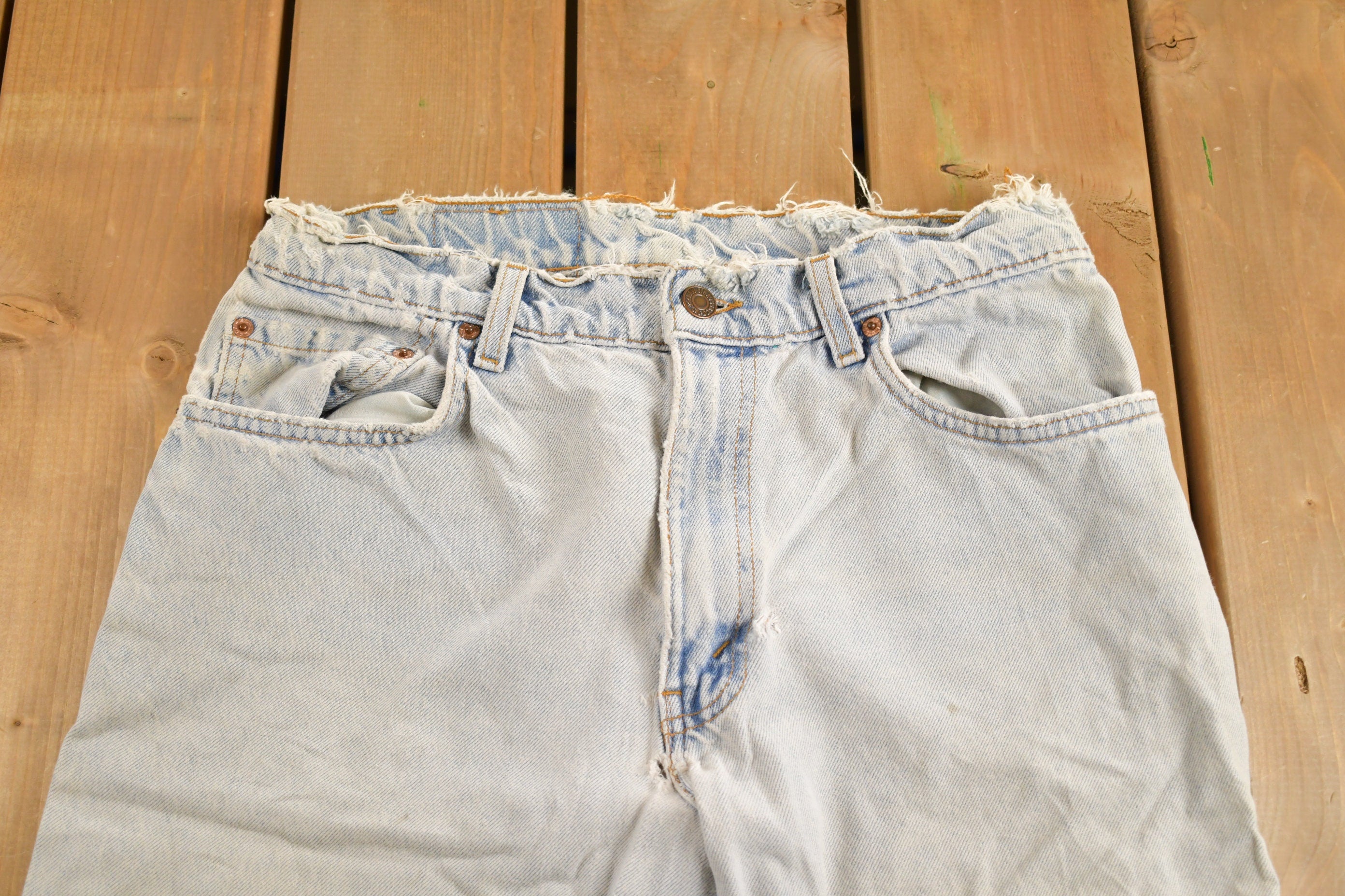 Vintage 1990s Levi's 560 Red Tab Jeans Size 30 x 29.5